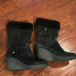 Ugg heeled boots